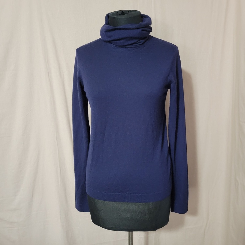 Ralph Lauren Purple Label Fine Cashmere Cowlneck Sweater Womens Small $1290